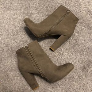 Heeled booties